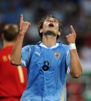 Fussball International EM 2012 Testspiel: Sebastian EGUREN (Uruguay)