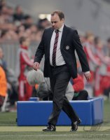 Fussball CHL  Saison 2010/2011:  Sportdirektor Christian Nerlinger (Bayern Muenchen)