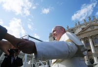 Rom Generalaudienz; Papst Franziskus I.