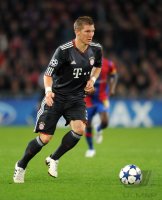 Fussball Champions League  Saison 2010/2011: Bastian Schweinsteiger (FC Bayern Muenchen)