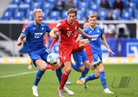 Fussball 1. Bundesliga Saison 20/21: TSG 1899 Hoffenheim - FC Bayern Muenchen