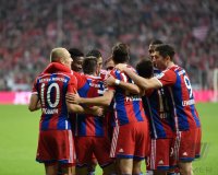 Fussball 1. Bundesliga Saison 14/15: FC Bayern Muenchen - Borussia Dortmund