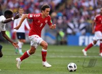 FUSSBALL WM 2018 Vorrunde Daenemark - Frankreich