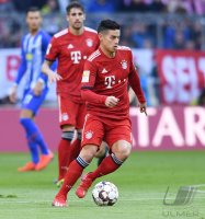 Fussball 1. Bundesliga Saison 18/19: FC Bayern Muenchen - Hertha BSC Berlin