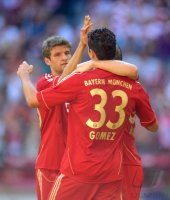 Fussball 1. Bundesliga, Saison 2011/2012:  FC Bayern Muenchen - SC Freiburg