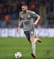 Fussball CHL 15/16 Achtelfinale: Karim Benzema (Real Madrid)