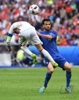 Fussball Europameisterschaft Achtelfinale 2016: Italien - Spanien