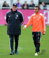 Fussball 1. Bundesliga :  Training beim FC Bayern Muenchen