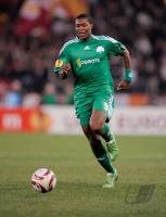 FUSSBALL  International CHL 09/10  : Djibril Cisse (Panathinaikos)