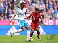 Fussball 1. Bundesliga Saison 15/16: FC Bayern Muenchen -  FC Schalke 04