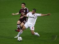 Fussball Champions League  Bayern Muenchen  - Mailand