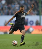 Fussball, 1. Bundesliga  Saison 2014/2015, Relegation: Hamburger SV - Karlsruher SC