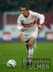FUSSBALL 1. Bundesliga  Philipp Lahm (VfB) am Ball