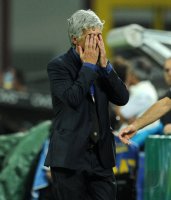 FUSSBALL SERIE A:  Trainer Gian Piero Gasperini (Inter Mailand)