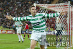 FUSSBALL CHL FC Bayern Muenchen  -  Celtic Glasgow JUBEL Celtic