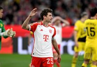 Fussball 1. Bundesliga 23/24: FC Bayern Muenchen - Borussia Dortmund
