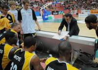 Basketball 1. Bundesliga  08/09  Walter Tigers Tuebingen  -  Paderborn Baskets