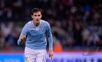 FUSSBALL SERIE A 2013/2014:  JUBEL Miroslav Klose (Lazio Rom)