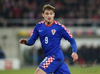 Fussball International Testspiel: Nikica Jelavic (Kroatien)