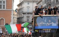 Fussball EURO 2021 Finale, Europameister Italien feiert in Rom den Titel