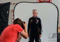 Fussball 1. Bundesliga 2012/2013:  Fototermin beim  FC Bayern Muenchen
