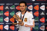 Fussball U21-EURO 2011 FINALE:  Mit dem Bronze Schuh Juan Mata (Spanien)