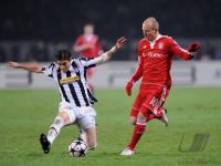 FUSSBALL  International CHL 09/10 : ROBBEN (FC Bayern  Muenchen)