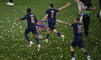 Fussball CHL FINALE 24/25 in Muenchen: Paris Saint - Germain - Inter Mailand