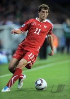 Fussball U21-EURO 2011 Halbfinale:  Admir Mehmedi (Schweiz)