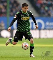 Fussball, 1. Bundesliga  Saison 2014/2015: Hamburger SV - Borussia Moenchengladbach