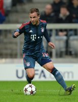 Fussball Champions League 13/14: Mario Goetze (FC Bayern Muenchen)