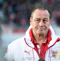 Fussball 1. Bundesliga Saison 14/15: Trainer Huub Stevens (VfB Stuttgart)