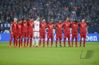 Fussball 1. Bundesliga Saison 15/16: FC Schalke 04 - FC Bayern Muenchen