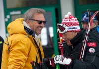 Ski Alpin WM 2013: Schauspieler Kevin Costner (USA)