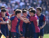 FUSSBALL Fussball UEFA Youth League 24/25: VfB Stuttgart - FC Barcelona