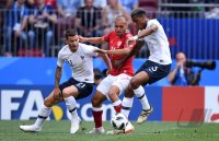 FUSSBALL WM 2018 Vorrunde Daenemark - Frankreich