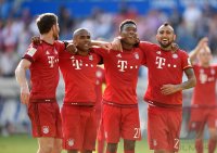 Fussball 1. Bundesliga Saison 15/16: TSG 1899 Hoffenheim - FC Bayern Muenchen