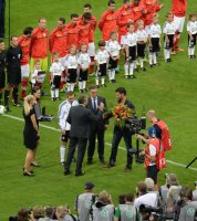 Fussball International WM Qualifikation 2014:  Verabschiedung Michael Ballack