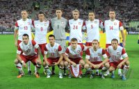 Fussball International EM 2012 - Testspiel :  Teamfoto Polen