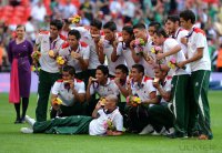 FUSSBALL Olympia 2012 FINALE: SIEGER Mexiko