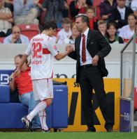 FUSSBALL  1. BUNDESLIGA  09/10  VfB Stuttgart  - 1. FC Koeln