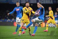 Fussball CHL 19/20 Achtelfinale: SSC Neapel - FC Barcelona