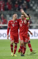 Fussball International CHL Saison 13/14: JUBEL FC Bayern Muenchen