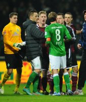 Fussball 1. Bundesliga Saison 12/13: SV Werder Bremen - 1. FC Nuernberg