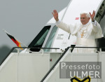 Weltjugentag 2005 in Koeln   Papst Benedikt XVI.