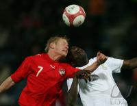 Fussball, 24.03.2007, Freundschaftsspiel Oesterreich-Ghana
