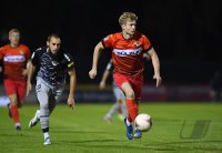 Fussball Regionalliga Suedwest 2021/2022 TSG Balingen - FC Rot Weiss Koblenz