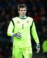 Fussball International WM Qualifikation 2014:  Torwart Rune Almenning Jarstein (Norwegen)