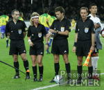 Fussball Testspiel Deuschland - Brasilien