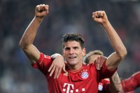 Fussball 1. Bundesliga : Mario Gomez (FC Bayern Muenchen)